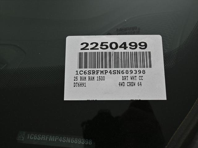 new 2025 Ram 1500 car, priced at $56,525