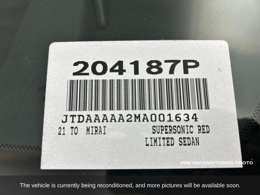 used 2021 Toyota Mirai car, priced at $10,800