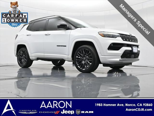 used 2022 Jeep Compass car, priced at $22,995