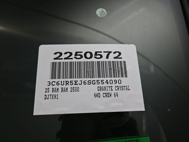 new 2025 Ram 2500 car, priced at $72,827