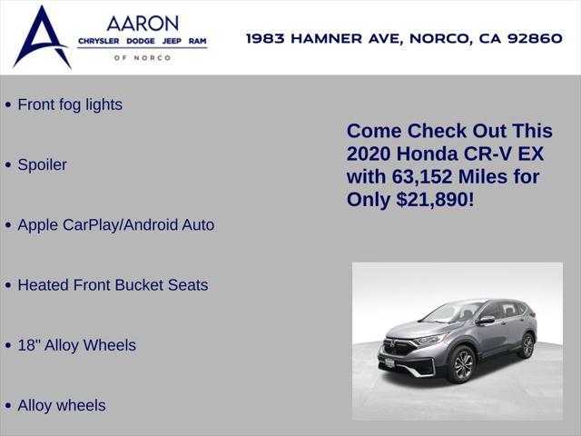 used 2020 Honda CR-V car, priced at $21,890