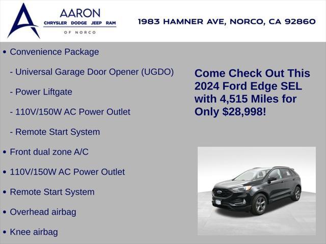 used 2024 Ford Edge car, priced at $28,998