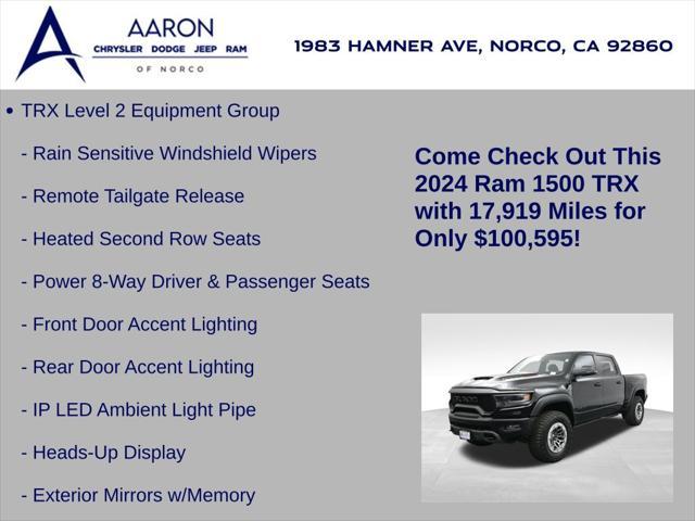 used 2024 Ram 1500 car, priced at $100,595