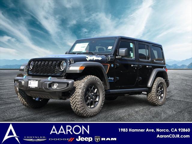 new 2024 Jeep Wrangler 4xe car, priced at $49,380