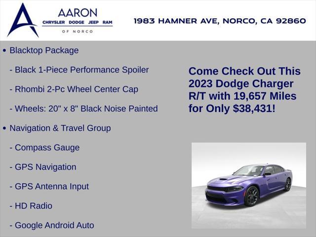 used 2023 Dodge Charger car, priced at $38,431