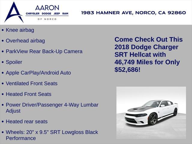 used 2018 Dodge Charger car, priced at $52,686