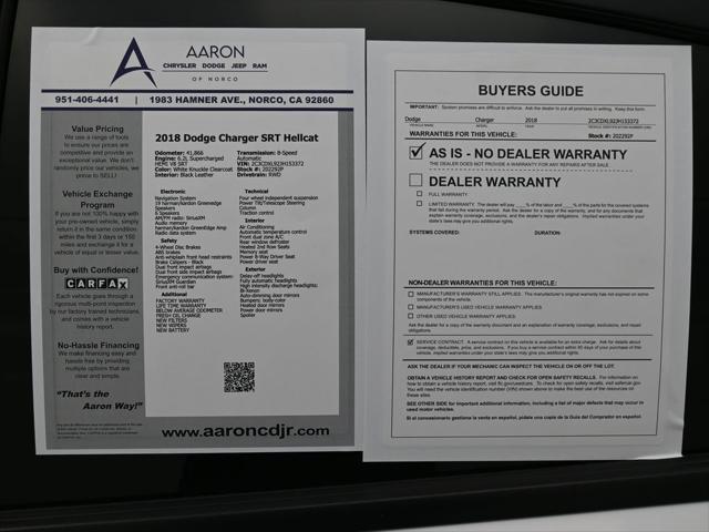 used 2018 Dodge Charger car, priced at $52,686