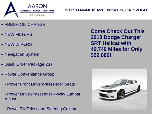used 2018 Dodge Charger car, priced at $52,686