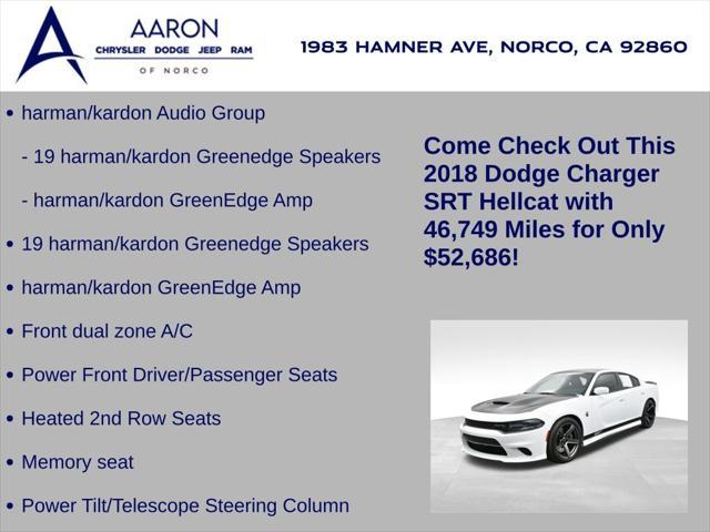used 2018 Dodge Charger car, priced at $52,686