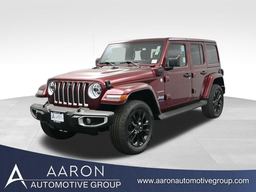 used 2021 Jeep Wrangler Unlimited 4xe car, priced at $30,100