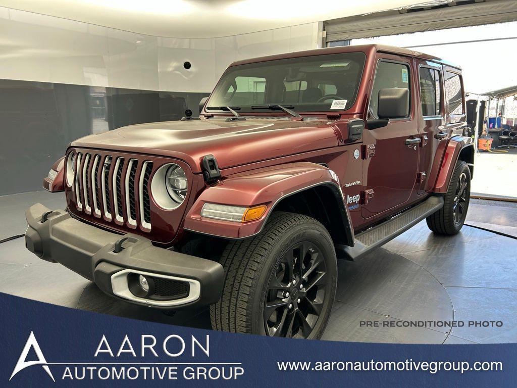 used 2021 Jeep Wrangler Unlimited 4xe car, priced at $33,298