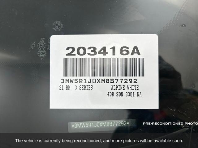 used 2021 BMW 330 car, priced at $27,274