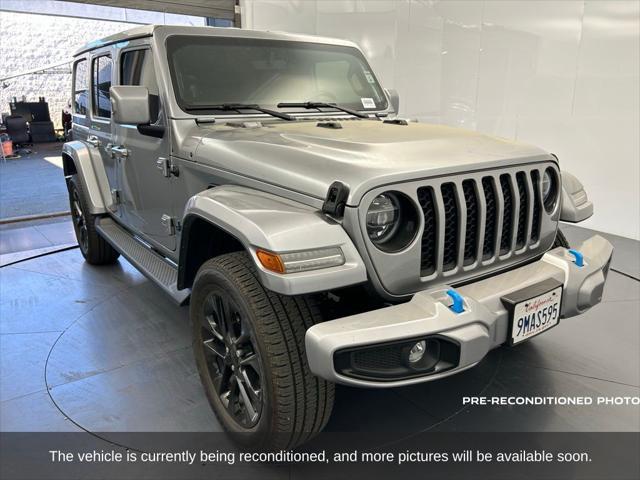 used 2021 Jeep Wrangler Unlimited 4xe car, priced at $30,987
