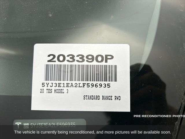 used 2020 Tesla Model 3 car, priced at $22,917