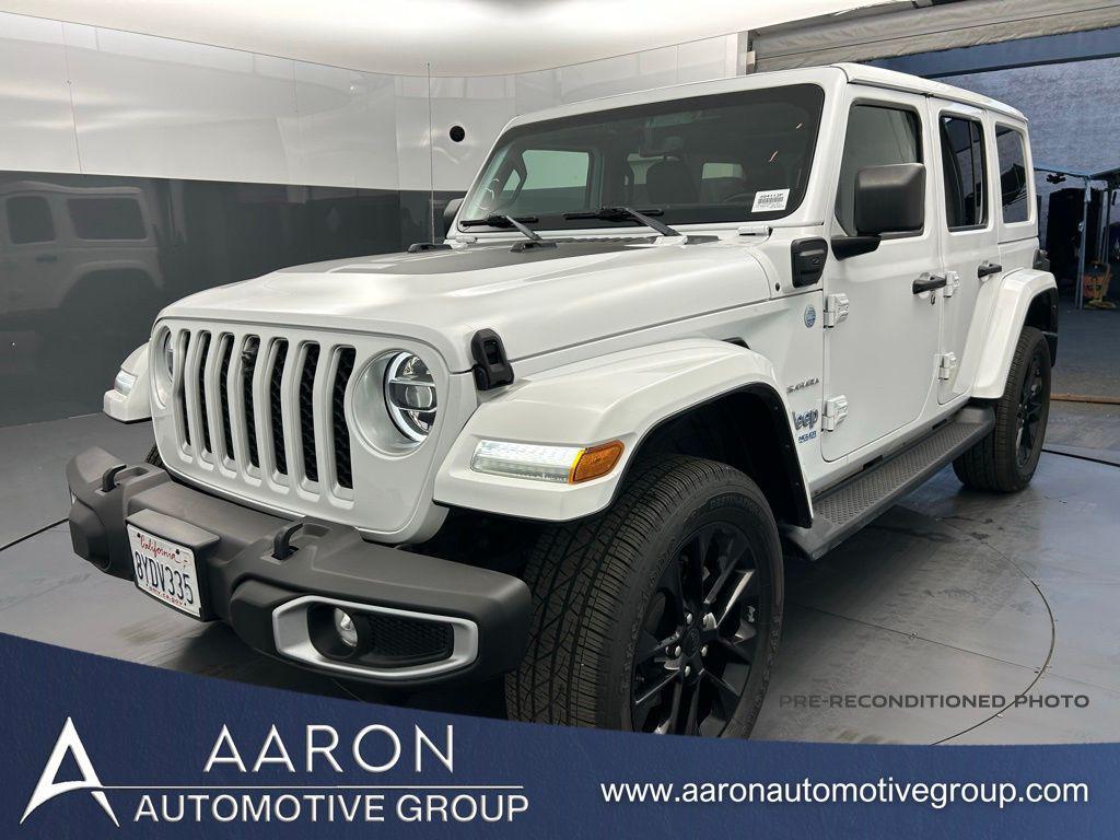 used 2021 Jeep Wrangler Unlimited 4xe car, priced at $28,416