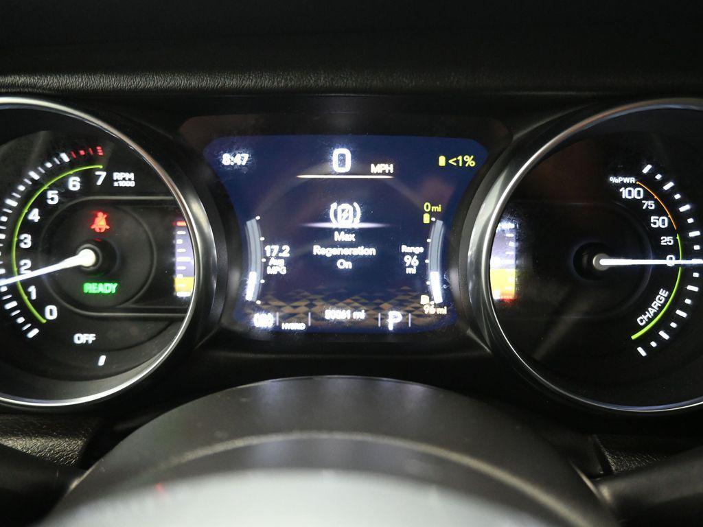 used 2023 Jeep Wrangler 4xe car, priced at $29,100