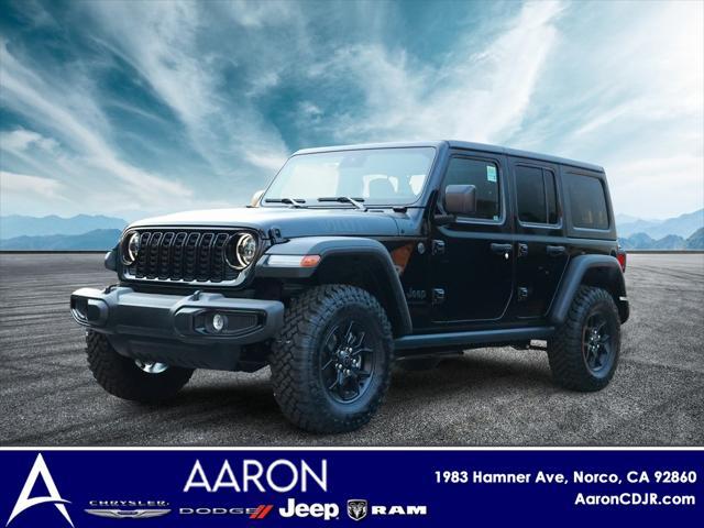 new 2024 Jeep Wrangler car, priced at $44,202