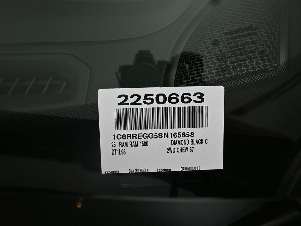 new 2025 Ram 1500 car, priced at $41,660