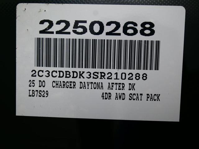new 2025 Dodge Charger Daytona car, priced at $73,720