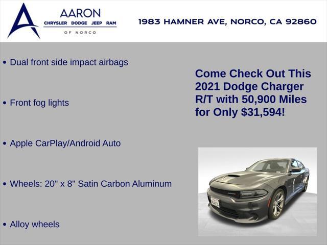 used 2021 Dodge Charger car, priced at $30,259
