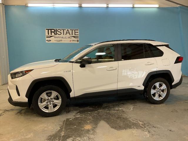 used 2021 Toyota RAV4 Hybrid car, priced at $26,200