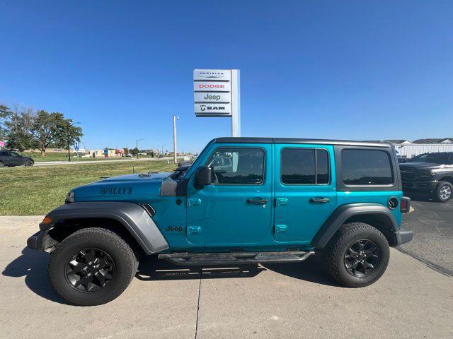 used 2020 Jeep Wrangler Unlimited car, priced at $32,175