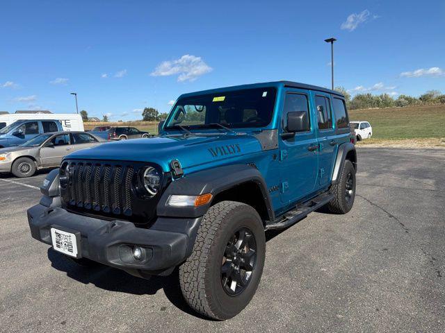 used 2020 Jeep Wrangler Unlimited car, priced at $31,745