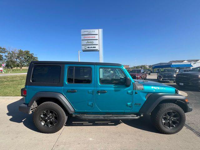 used 2020 Jeep Wrangler Unlimited car, priced at $32,175