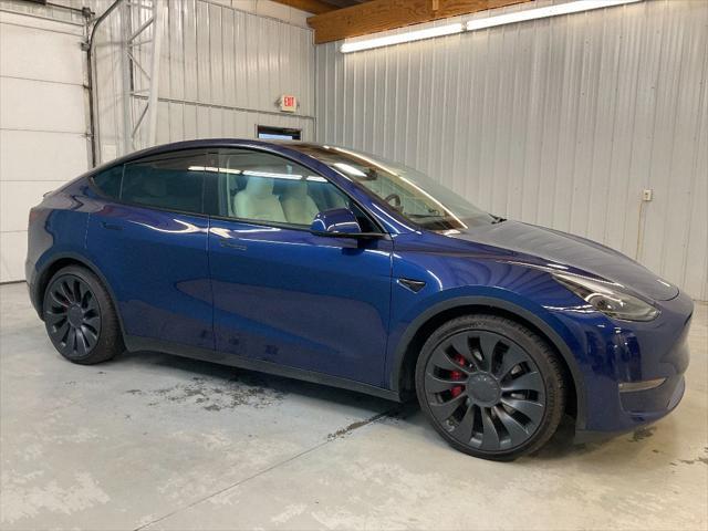 used 2023 Tesla Model Y car, priced at $38,000