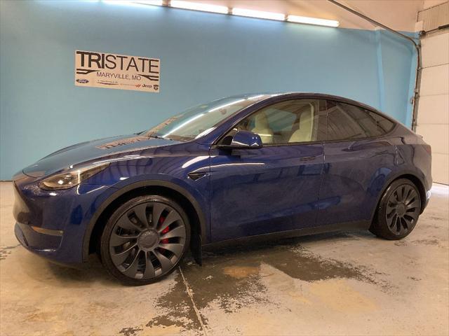 used 2023 Tesla Model Y car, priced at $39,990