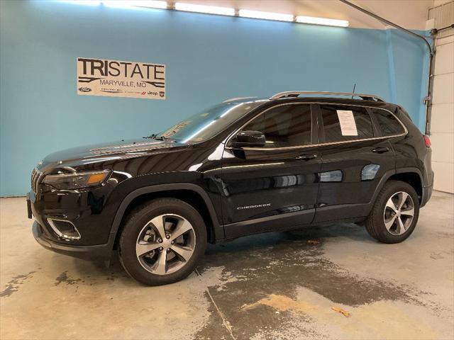 used 2021 Jeep Cherokee car, priced at $23,500