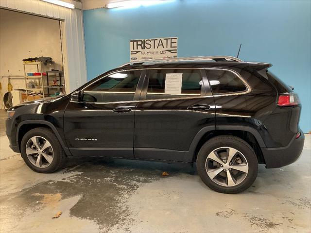 used 2021 Jeep Cherokee car, priced at $23,500