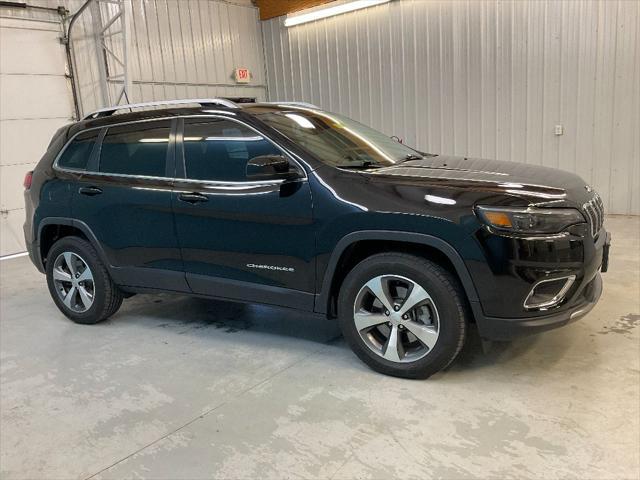 used 2021 Jeep Cherokee car, priced at $23,500