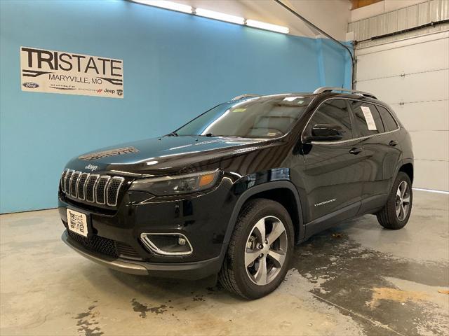 used 2021 Jeep Cherokee car, priced at $23,500