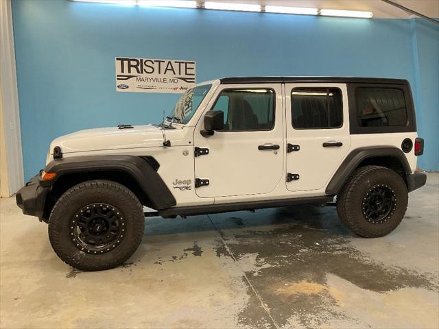 used 2021 Jeep Wrangler Unlimited car, priced at $31,500