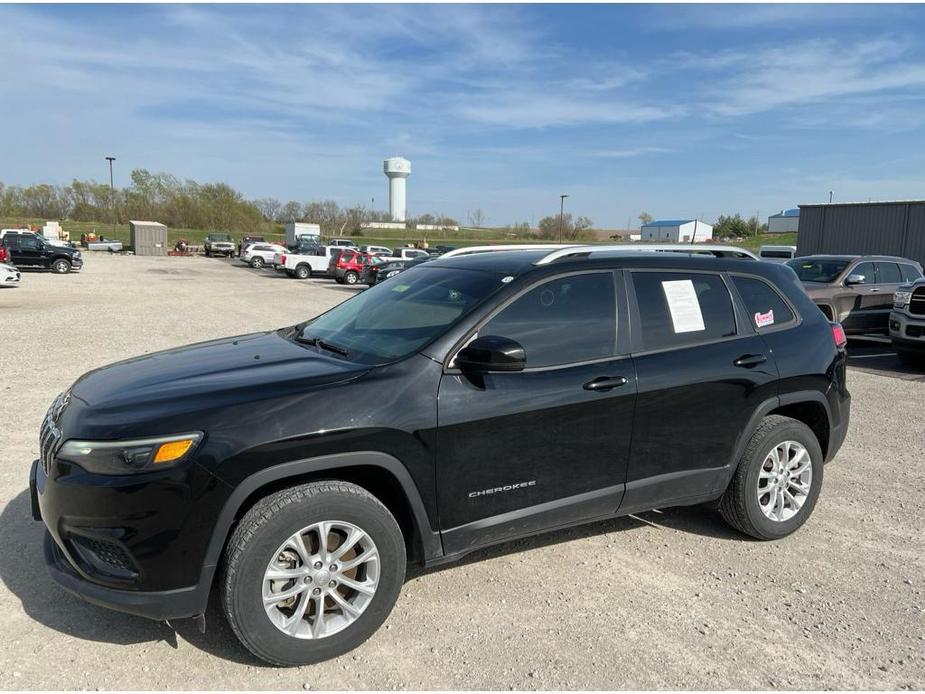 used 2021 Jeep Cherokee car, priced at $21,985