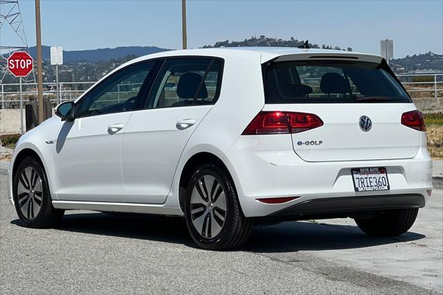 used 2016 Volkswagen e-Golf car, priced at $14,211