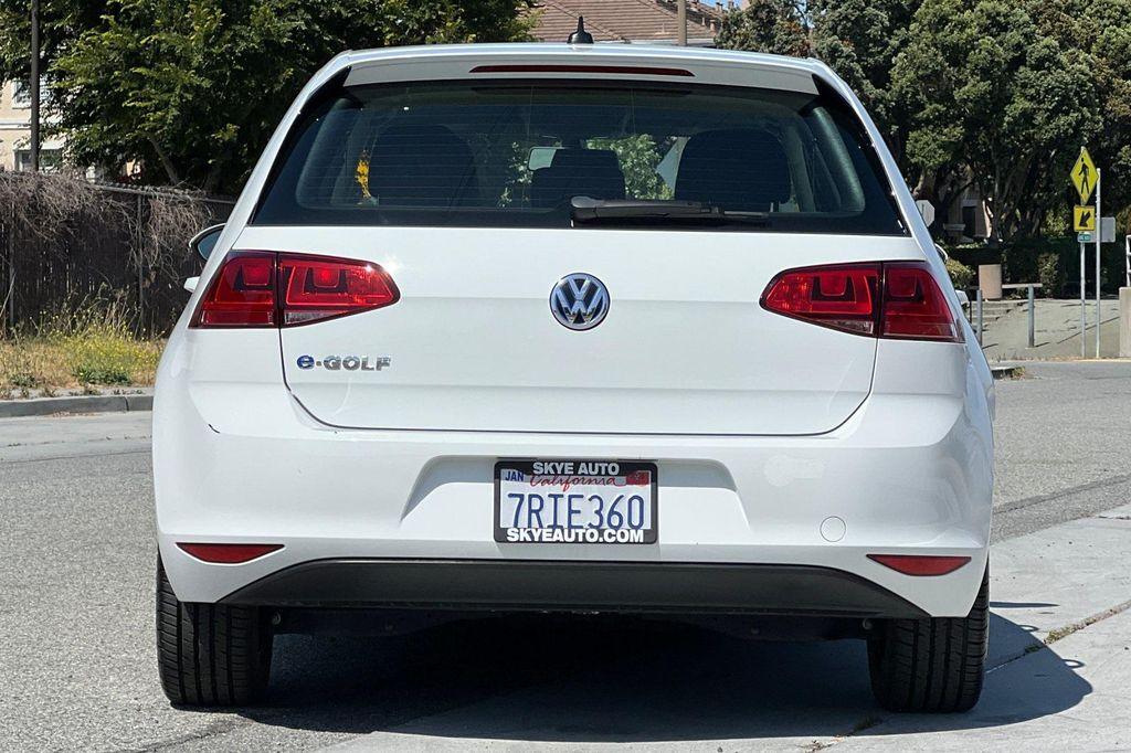 used 2016 Volkswagen e-Golf car, priced at $7,888