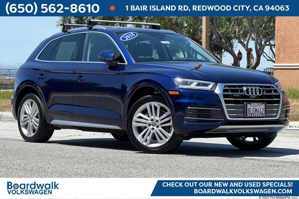 used 2018 Audi Q5 car, priced at $16,211