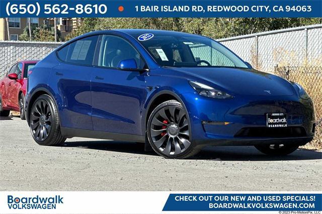 used 2022 Tesla Model Y car, priced at $36,112