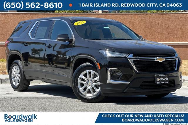 used 2022 Chevrolet Traverse car, priced at $28,311