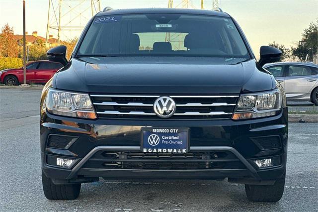 used 2021 Volkswagen Tiguan car, priced at $23,221