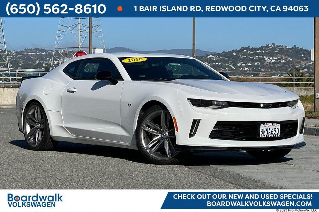 used 2018 Chevrolet Camaro car, priced at $22,000