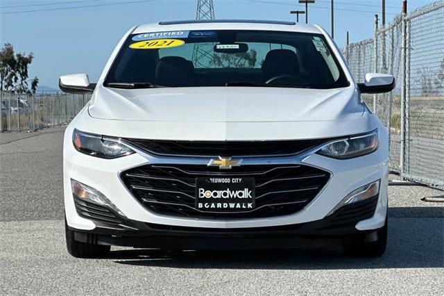 used 2021 Chevrolet Malibu car, priced at $17,995