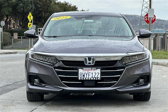 used 2021 Honda Accord Hybrid car, priced at $27,495