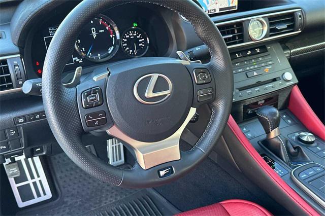 used 2016 Lexus RC F car, priced at $53,221