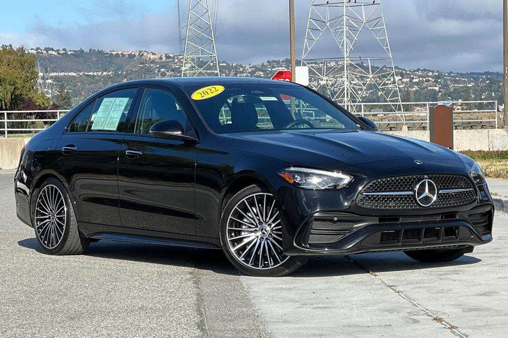 used 2022 Mercedes-Benz C-Class car, priced at $34,665