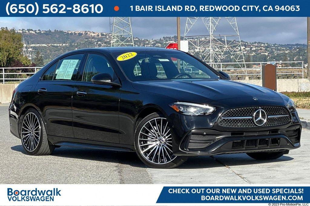 used 2022 Mercedes-Benz C-Class car, priced at $34,311