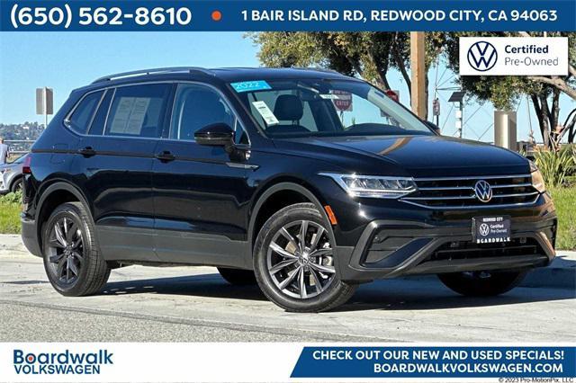 used 2022 Volkswagen Tiguan car, priced at $23,112