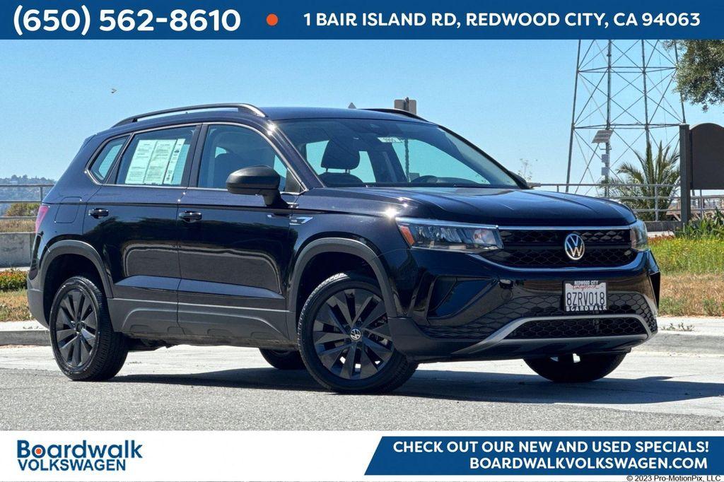 used 2022 Volkswagen Taos car, priced at $17,411